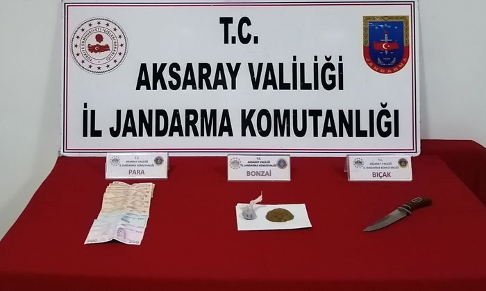 Aksaray’da uyuşturucu tacirlerine operasyon: 1 tutuklama