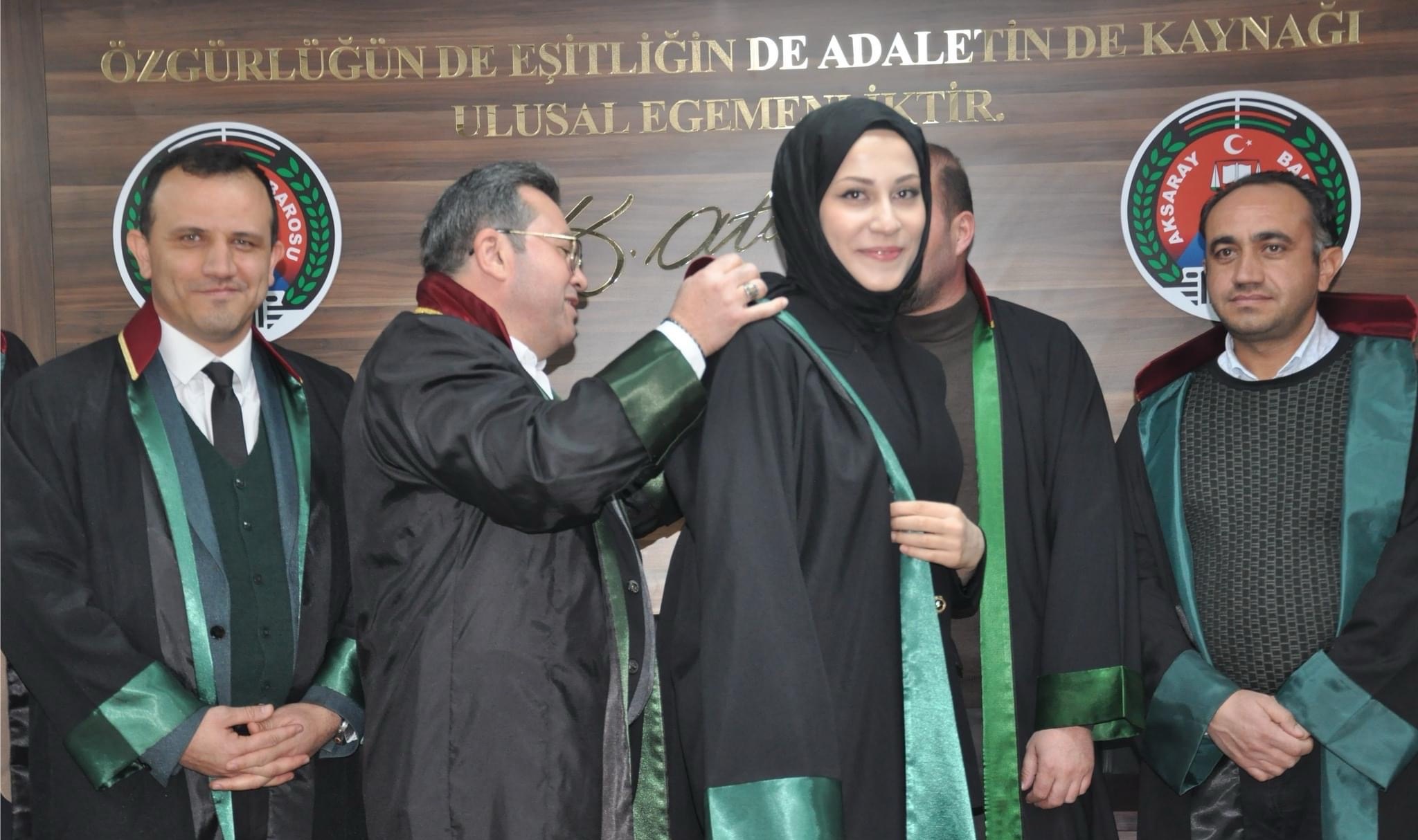 Aksaray Barosu’na 7 yeni avukat daha katıldı