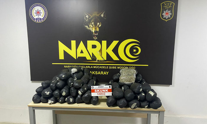 Aksaray’da uyuşturucu tacirlerine operasyon: 3 tutuklama