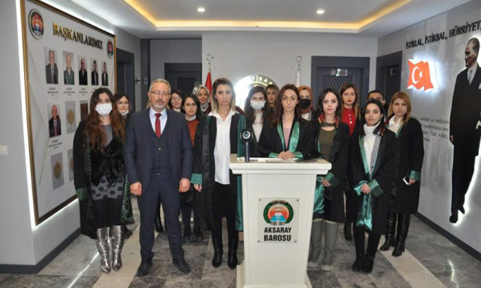 Aksaray Barosu’ndan, İsrailli yöneticiler hakkında suç duyurusu