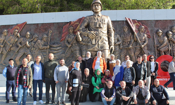 Aksaray Belediyesi’nden Cumhuriyet’in 100. yılına özel Çanakkale Gezisi