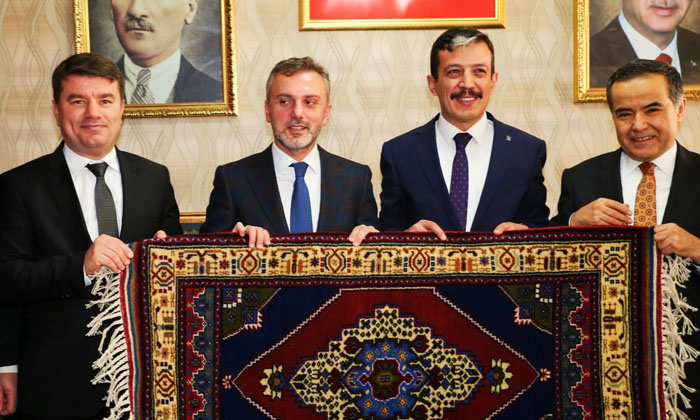 Ak Parti Genel Başkan Yardımcısı Erkan Kandemir Aksaray’a geldi