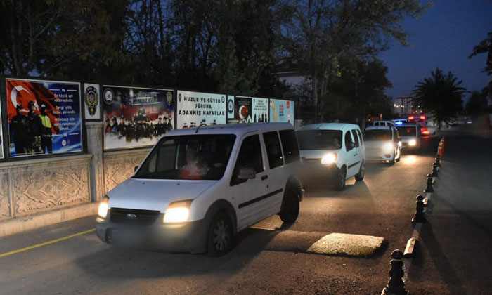 Aksaray’da son bir ayda suçla mücadelenin bilançosu