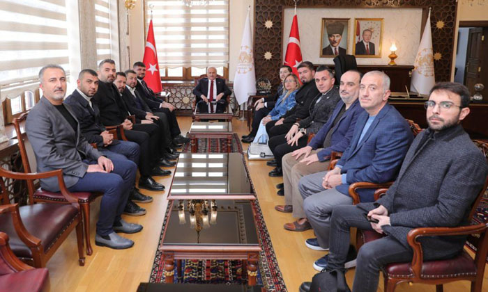 İYİ Parti heyetinden Vali Kumbuzoğlu’na ziyaret