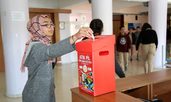 Okullar arası ‘Ödüllü Atık Pil Toplama Kampanyası’ düzenleniyor