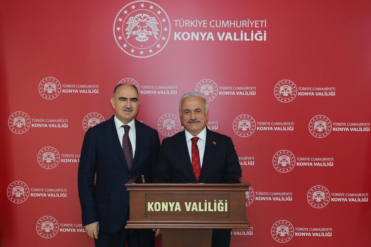 Vali Kumbuzoğlu’ndan Konya Valisi’ne ziyaret