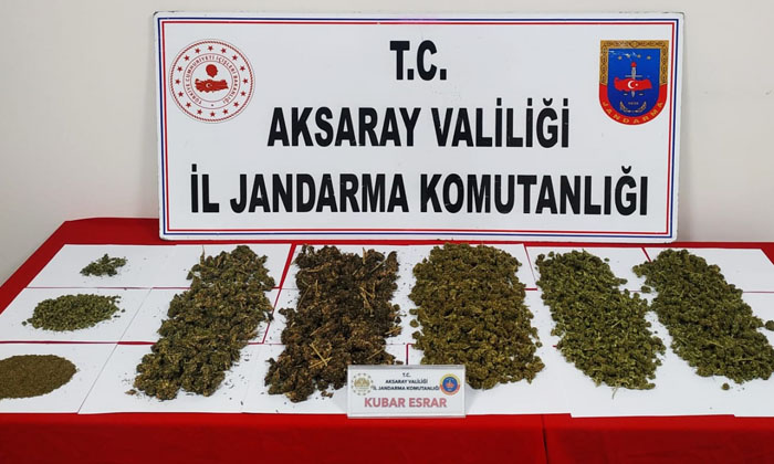 Aksaray’da zehir tacirlerine operasyon: 1 tutuklama