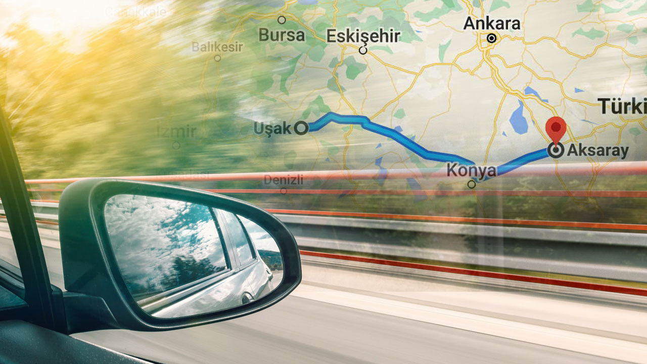 Aksaray ile Uşak Arası Kaç Km, Kaç Saat Sürer?