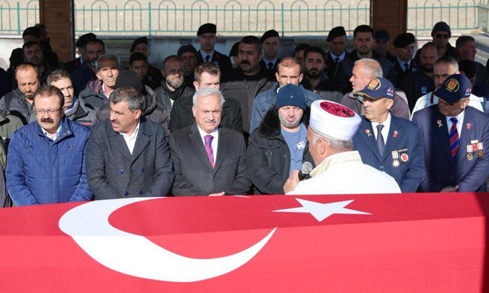 Kıbrıs Gazisi son yolculuğuna uğurlandı