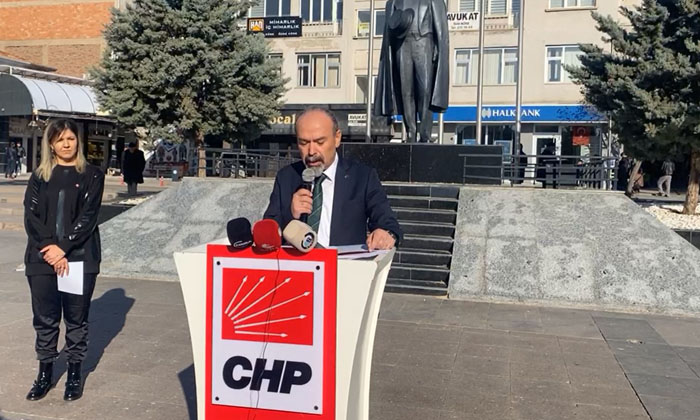 Aksaray CHP: Sadece kınamıyoruz; lanetliyoruz!