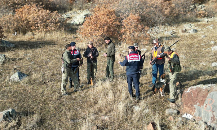 Aksaray’da drone ile kaçak avlanma denetimi