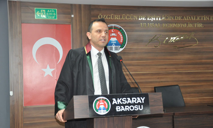Aksaray Barosu’ndan şehitler için taziye mesajı