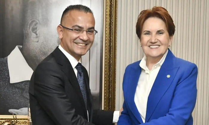 Tuğrul Karacaer, Meral Akşener’i ziyaret etti
