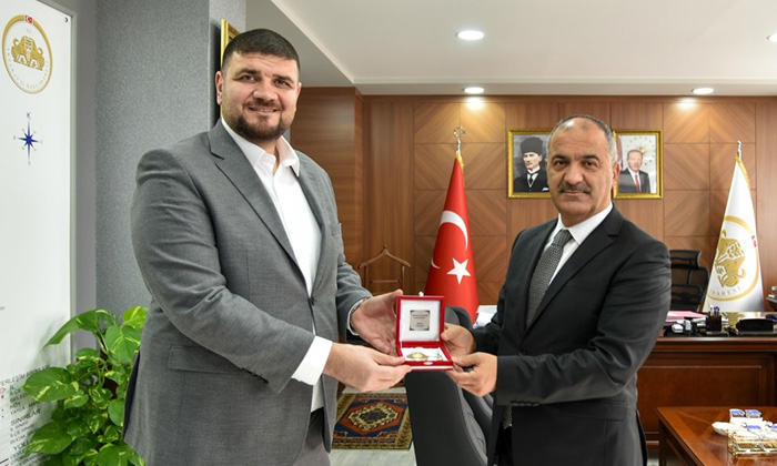 Aksaray İYİ Parti’den, İl Özel İdaresi Genel Sekreteri’ne ziyaret