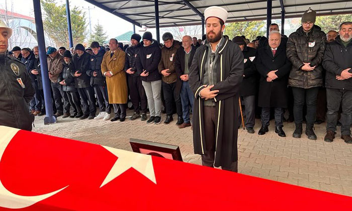 Kazada vefat eden polis memuru, Aksaray’da toprağa verildi