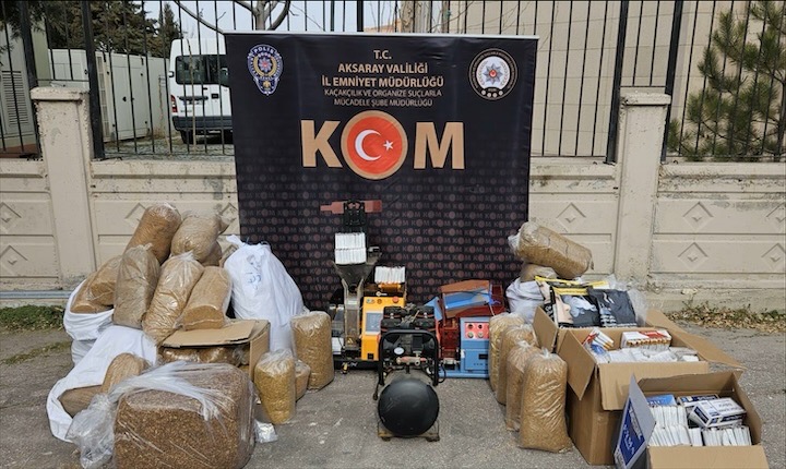 Aksaray’da kaçakçılık operasyonu: 6 kişi tutuklandı