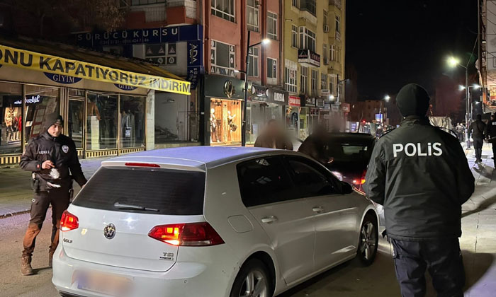Aksaray’da asayiş uygulaması: 17 kişi tutuklandı