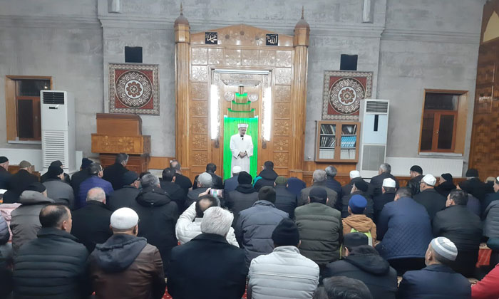 Sabah namazı buluşması, Koca Sinan Camii’nde yoğun bir katılımla gerçekleşti