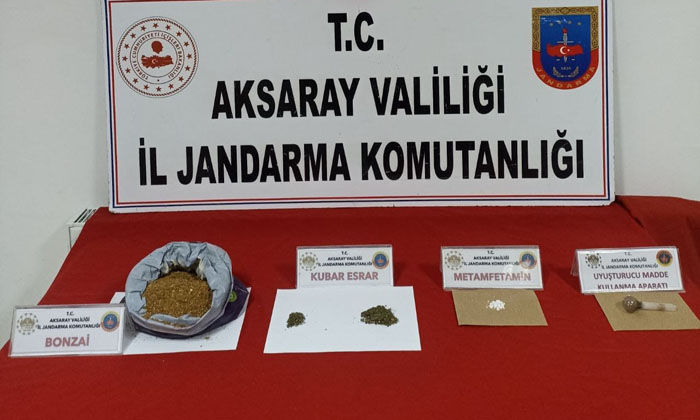 Aksaray’da uyuşturucu tacirine operasyon: 1 tutuklama