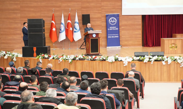 Aksaray’da Zekât İyilik Buluşmaları programı düzenlendi