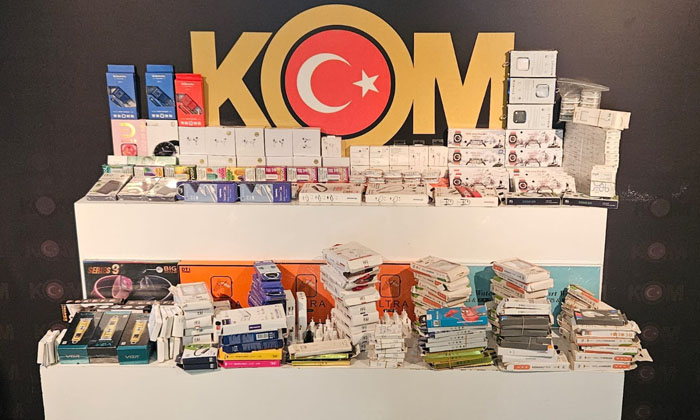 Aksaray’da kaçak emtia operasyonu!