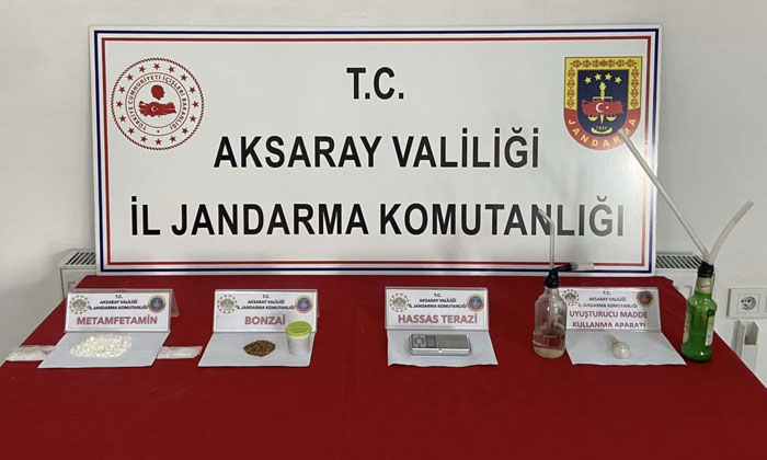 Aksaray uyuşturucu operasyonu: 1 tutuklama