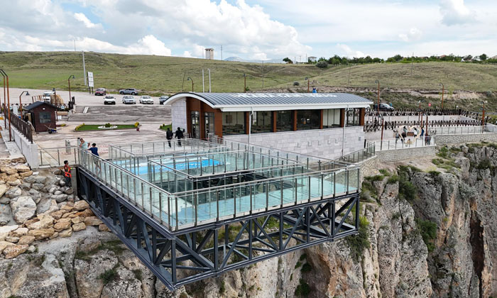 Ihlara Vadisi Cam Teras ve Kafeterya projesi açılıyor