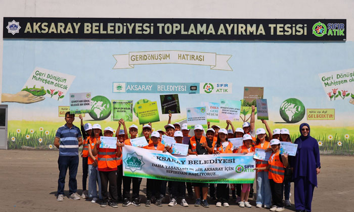 Öğrencilere sıfır atık farkındalığı oluşturuluyor