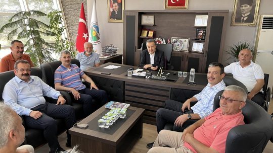 Aksaray AK Parti heyeti Topakkaya’da