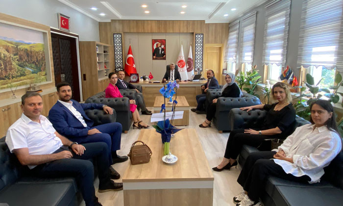 Aksaray Barosu’ndan Başsavcı Köse’ye hoş geldin ziyareti
