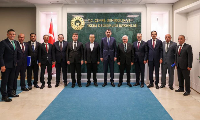 Aksaray heyeti, Çevre ve Şehircilik Bakanlığı’na ziyaret gerçekleştirdi