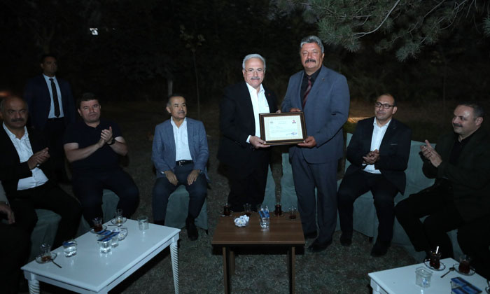 Emniyet Müdürü Murat Kolcu için veda programı düzenlendi