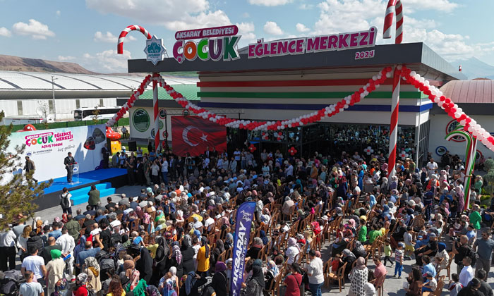 Çocuk Eğlence Merkezi coşkuyla hizmete açıldı