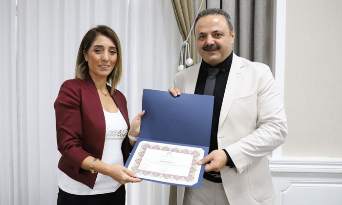 Arıbaş, AD Scientific Index listesindeki akademisyenlerle buluştu