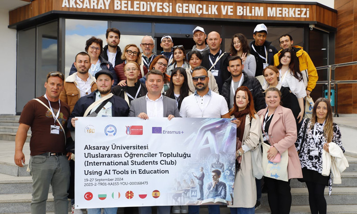 5 ülkeden 30 öğrenci Aksaray Bilim Merkezi’nde