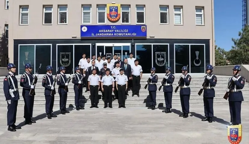 Orgeneral Çardakcı, Aksaray Jandarma Komutanlığı’nı ziyaret etti