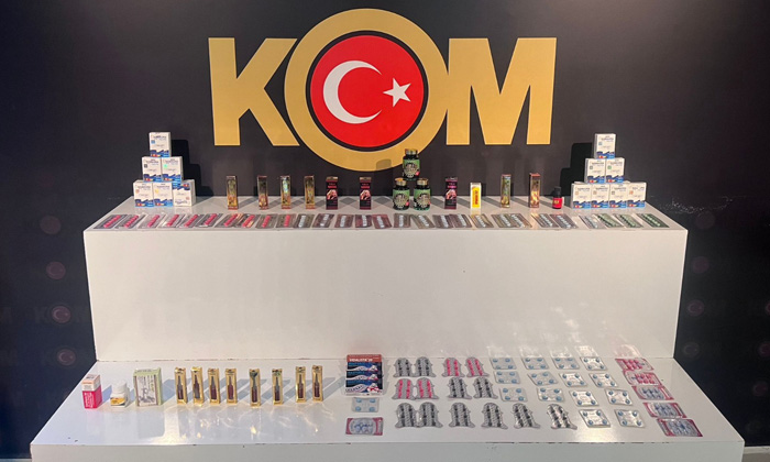 Aksaray’da kaçak cinsel içerikli ürün operasyonu