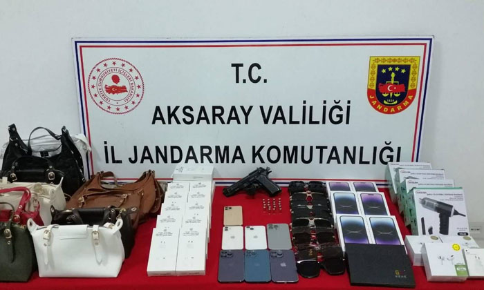 Aksaray’da kaçak elektronik cihaz operasyonu!