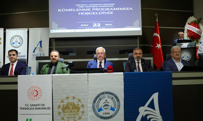 Aksaray’da otomotiv sektöründe yeşil dönüşüm adımları atıldı