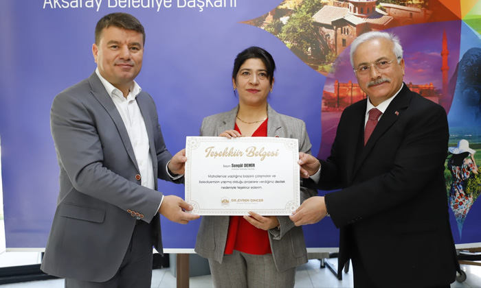 Başkan Dinçer ve Vali Kumbuzoğlu, Muhtarlar Günü’nde muhtarlarla buluştu