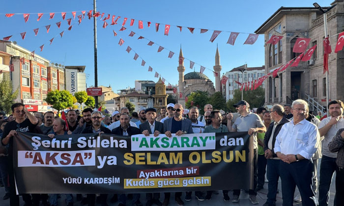 Soykırımın 1. yılında İsrail’i protesto ettiler
