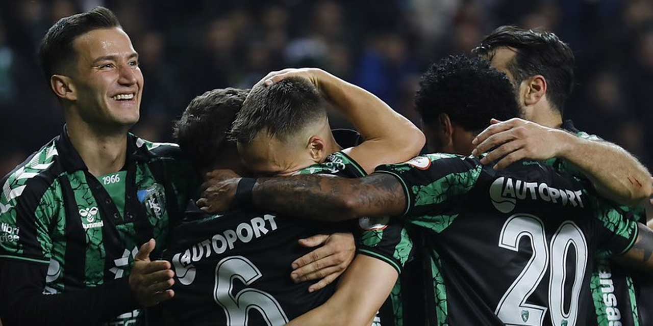 Kocaelispor, Adanaspor karşısında hata yapmadı: Liderliğini sürdürdü