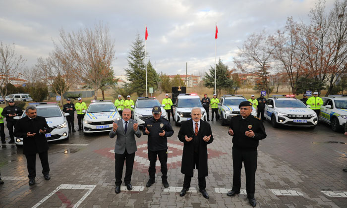Aksaray Emniyetine 24 yeni araç takviyesi