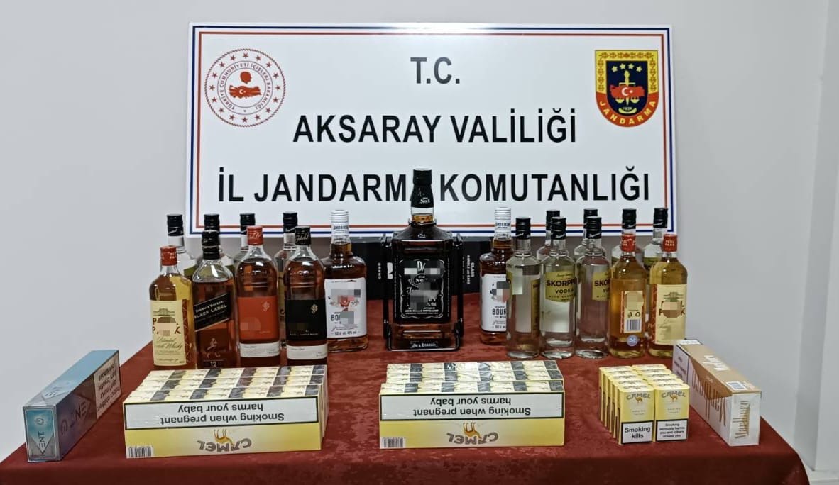 Aksaray’da 40 bin TL’lik kaçakçılık operasyonu