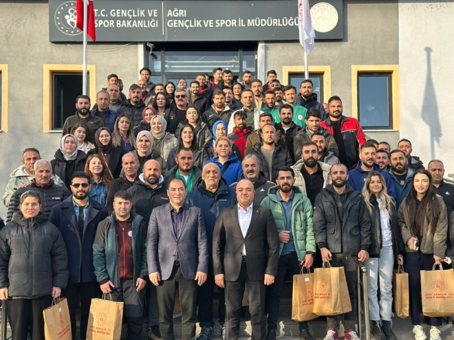 Ağrı’da antrenörlerle planlama ve değerlendirme toplantısı