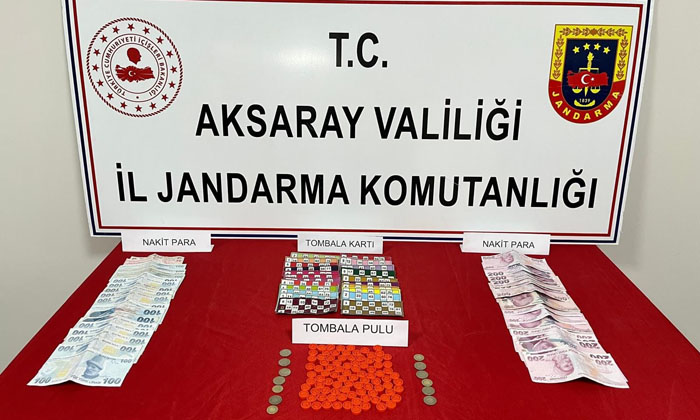 Aksaray’da kumar operasyonu: 27 şahsa suçüstü!