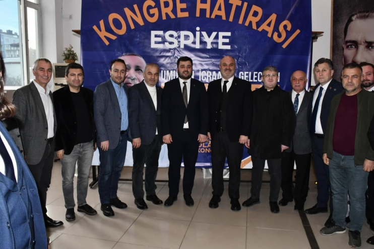 AK Parti Giresun İlçe Kongresi Espiye’de gerçekleşti