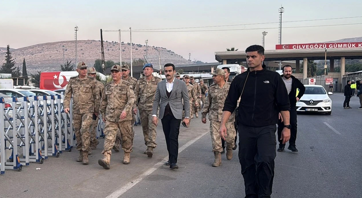 Jandarma Genel Komutanı Çardakçı Cilvegözü’nde