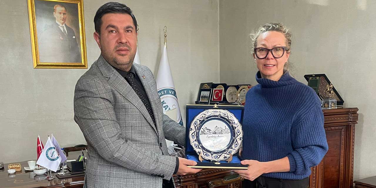 Kanada Büyükelçiliği’nden Kars Ticaret ve Sanayi Odası’na Ziyaret