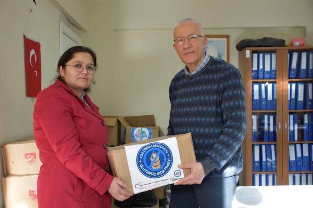 Zonguldak’ta çölyak hastalarına glütensiz gıda paketi